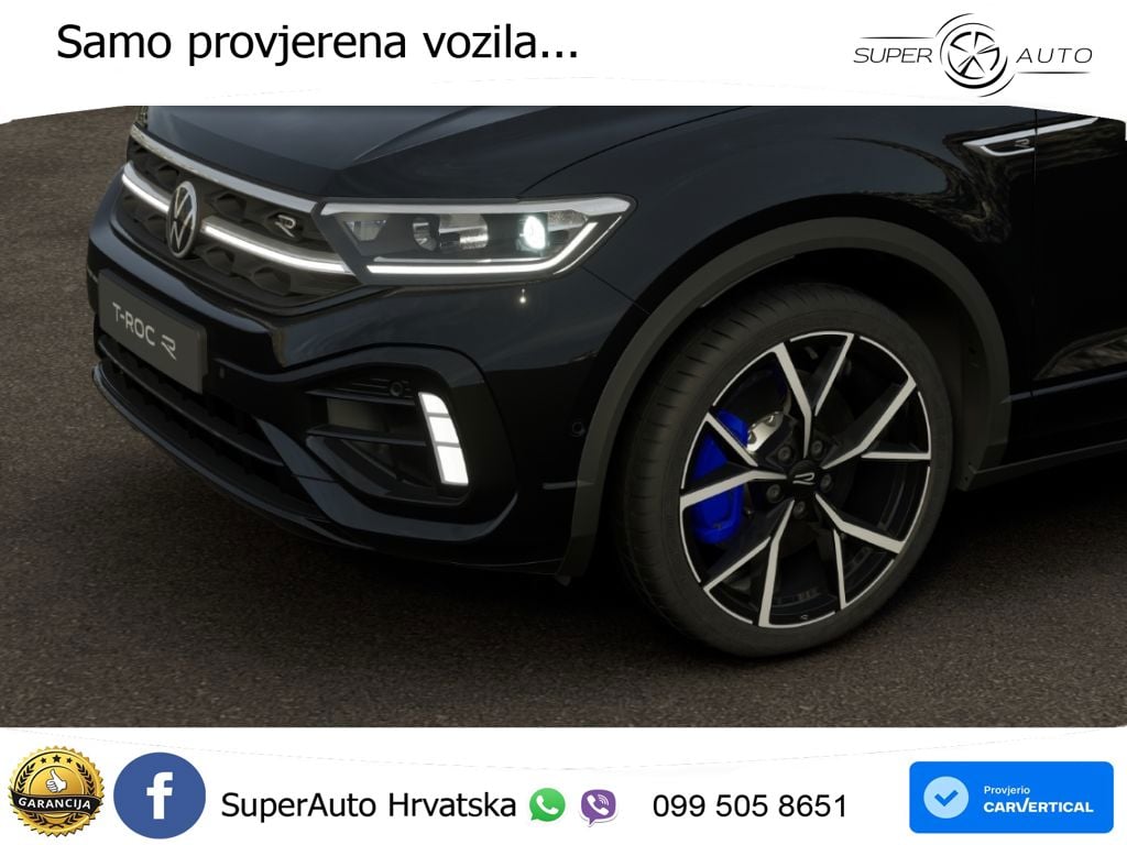 Volkswagen T-Roc I R 2.0 TSI (300 KS) OPF 4M DSG MATRIX+GR SJED+KAM