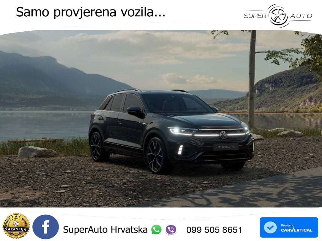 Volkswagen T-Roc I R 2.0 TSI (300 KS) OPF 4M DSG MATRIX+GR SJED+KAM