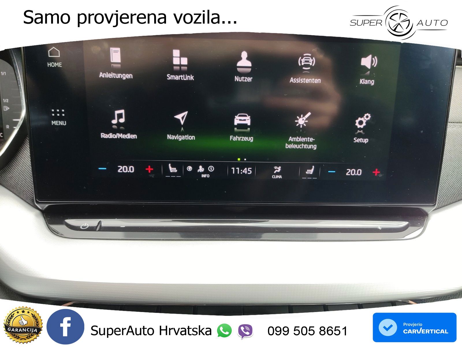 Škoda Octavia Combi 1.5 TSI (150 KS) LED+GR SJED+ACC
