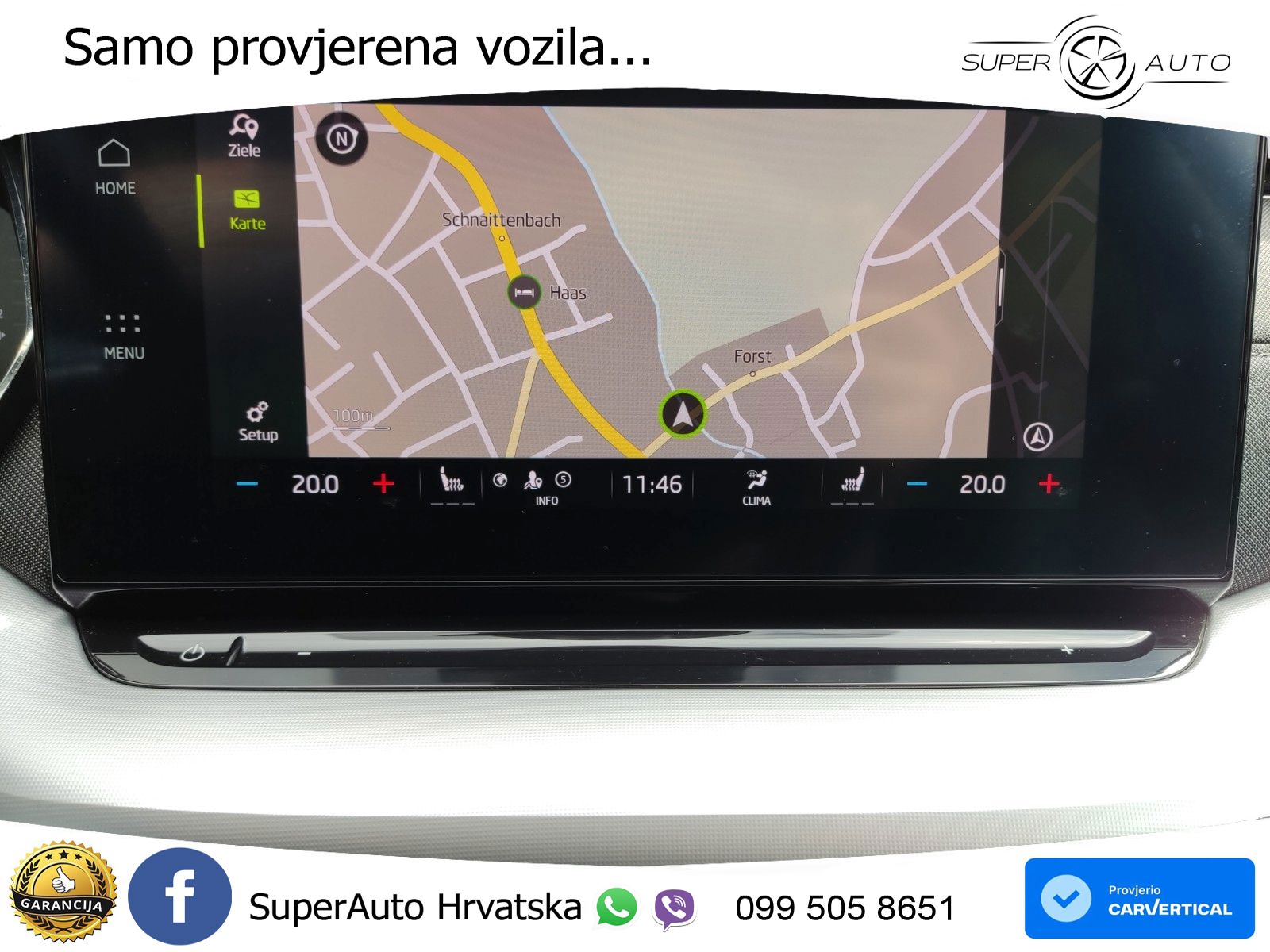 Škoda Octavia Combi 1.5 TSI (150 KS) LED+GR SJED+ACC