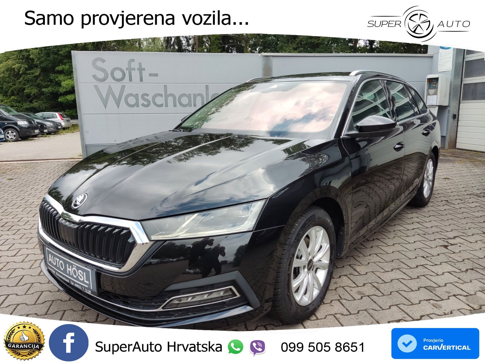 Škoda Octavia Combi 1.5 TSI (150 KS) LED+GR SJED+ACC