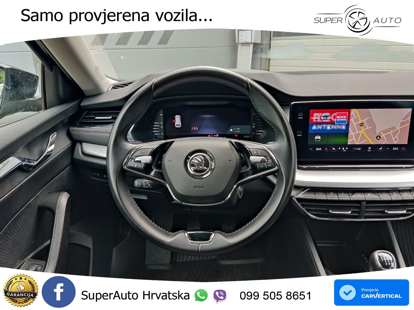 Škoda Octavia Combi 1.5 TSI (150 KS) LED+GR SJED+ACC