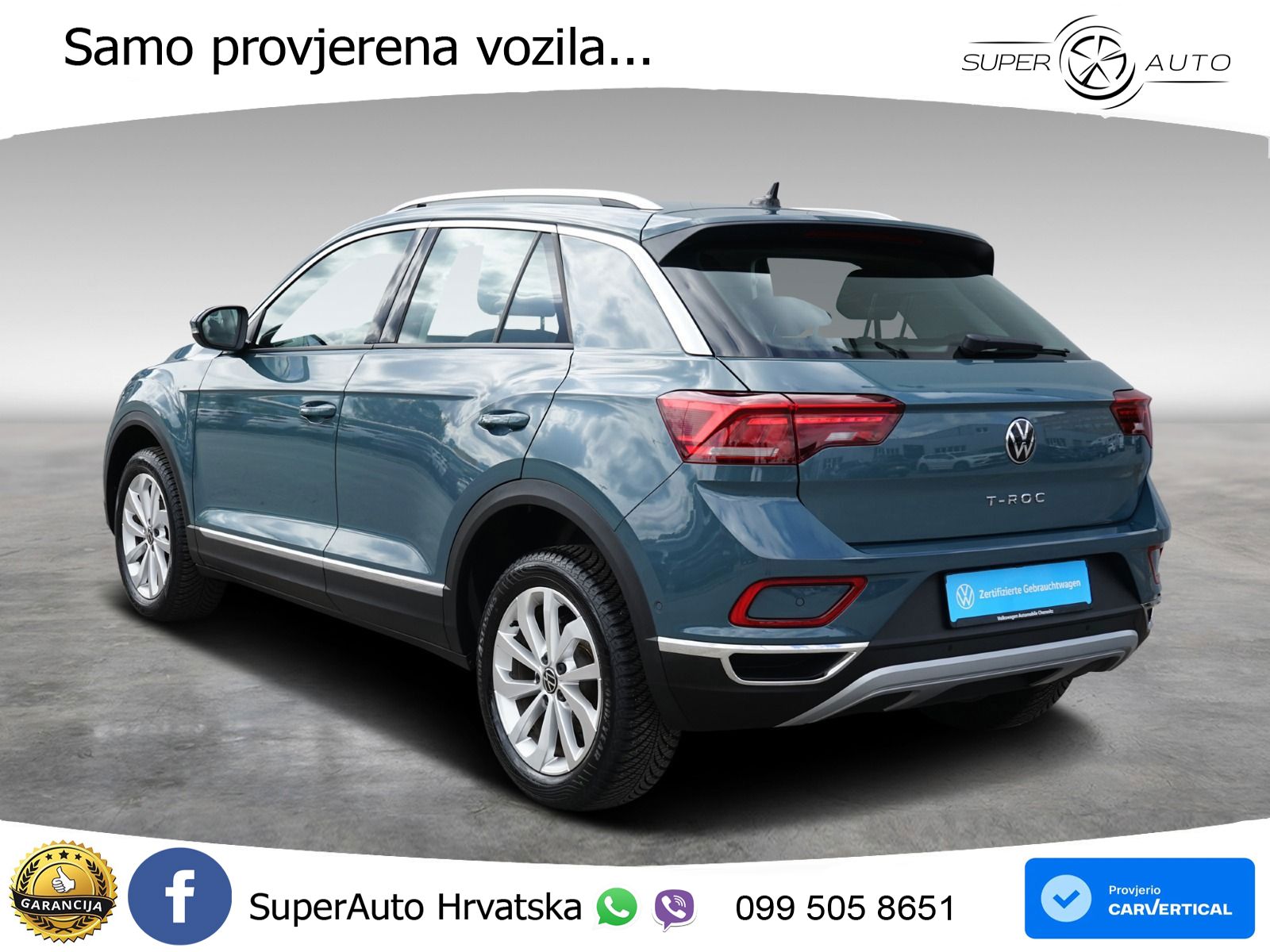 Volkswagen T-Roc I 1.5 TSI (150 KS) DSG LED+GR SJED+ACC