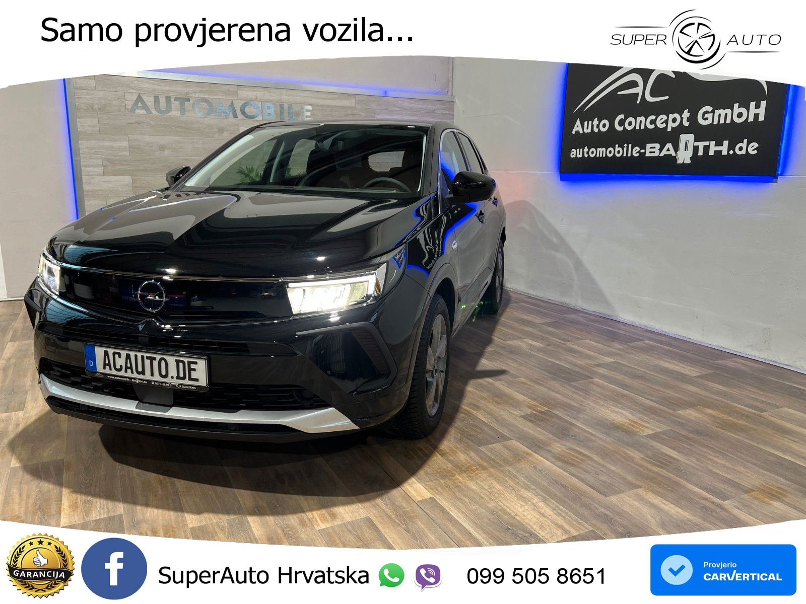 Opel Grandland 1.2i Turbo (130 KS) Automatic LED+ACC