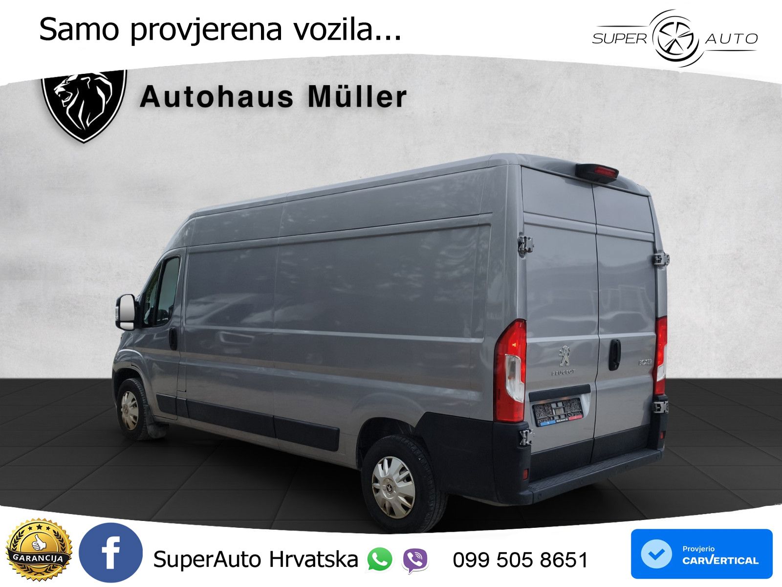 Peugeot Boxer Kasten 335 L3H2 165 PS NAVI 165 KS