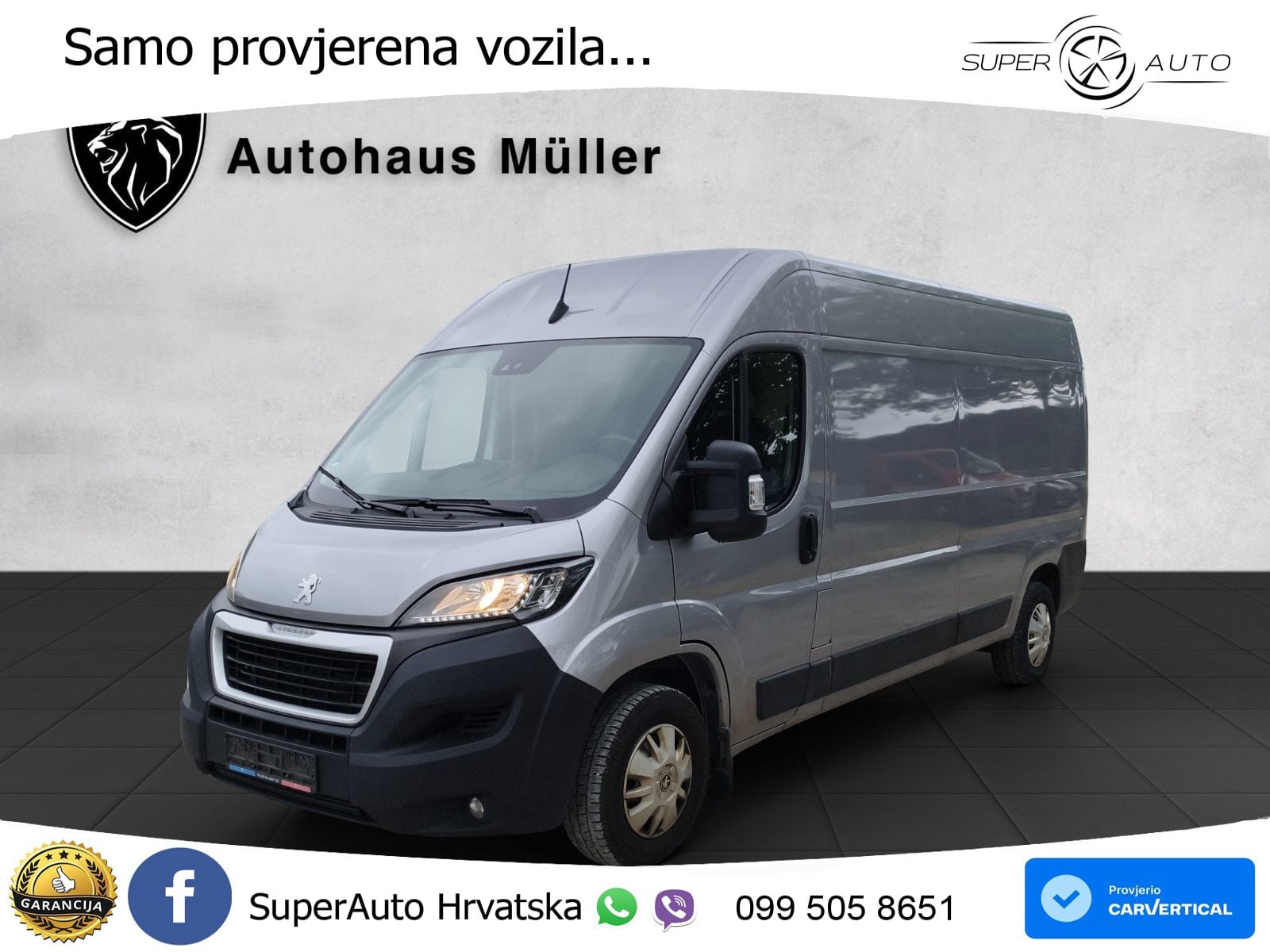 Peugeot Boxer Kasten 335 L3H2 165 PS NAVI 165 KS