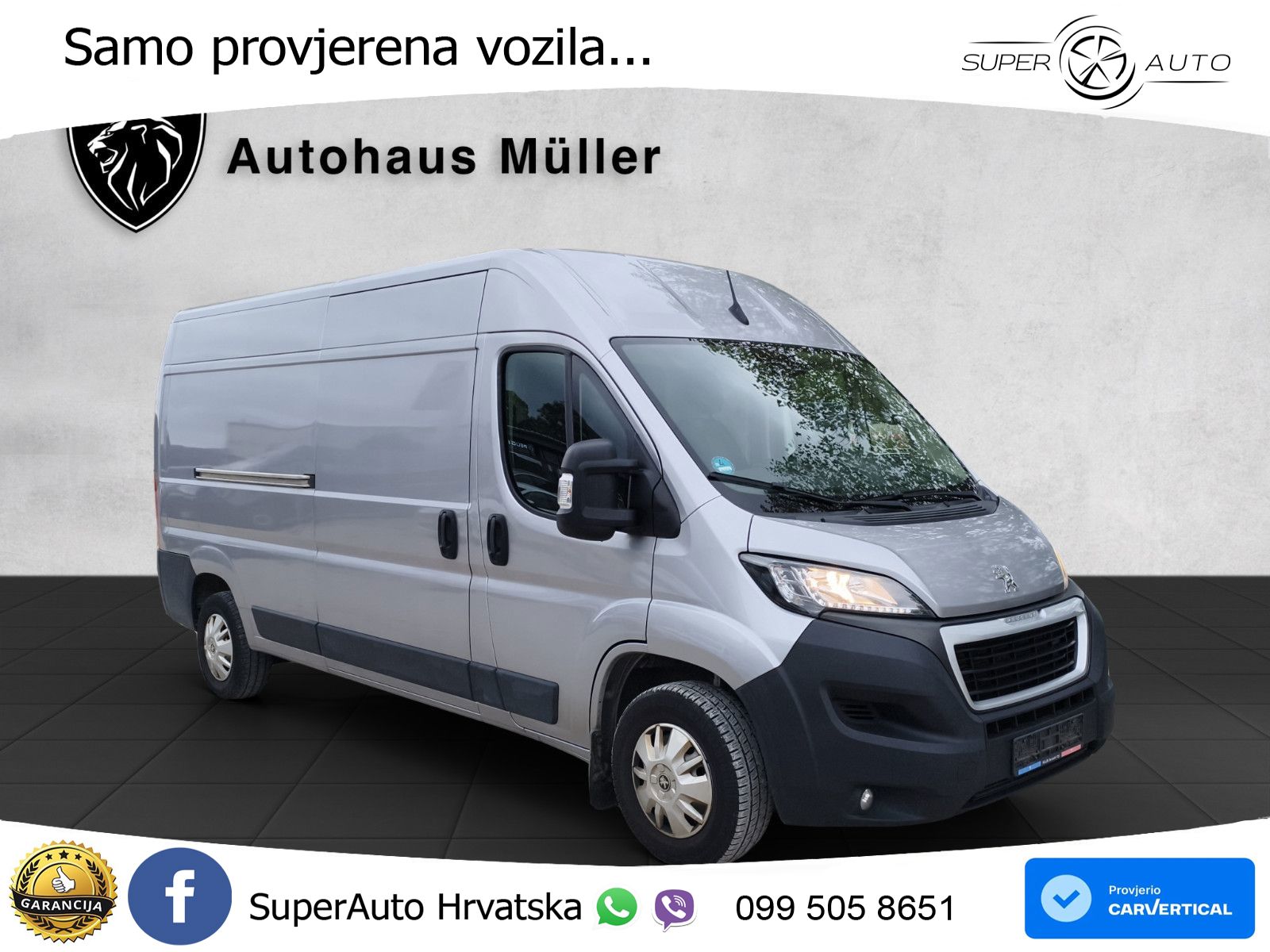 Peugeot Boxer Kasten 335 L3H2 165 PS NAVI 165 KS