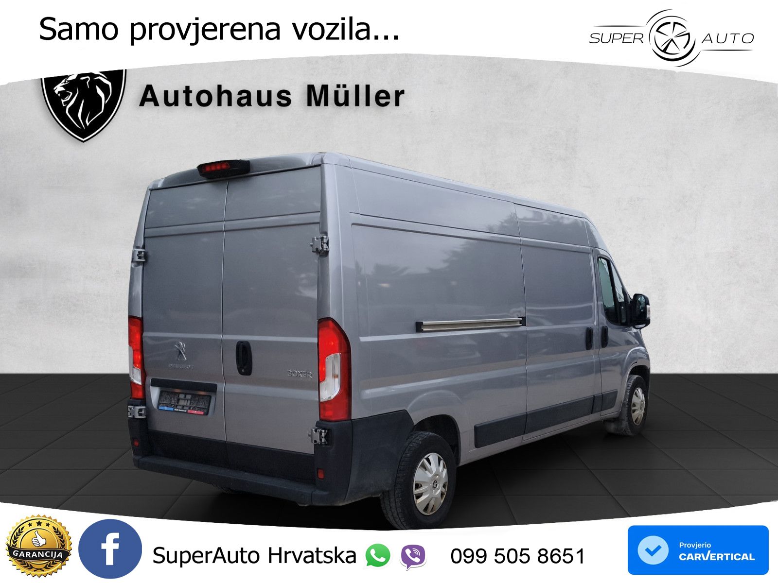 Peugeot Boxer Kasten 335 L3H2 165 PS NAVI 165 KS
