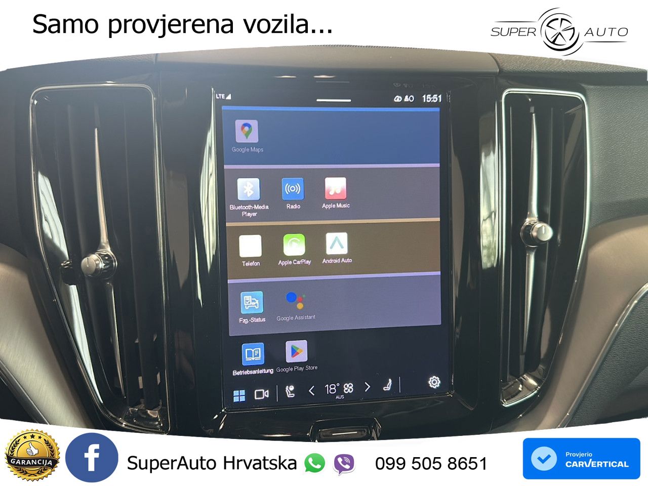 Volvo XC60 B4 Benzin FWD Geartronic LED+GR SJED+ACC