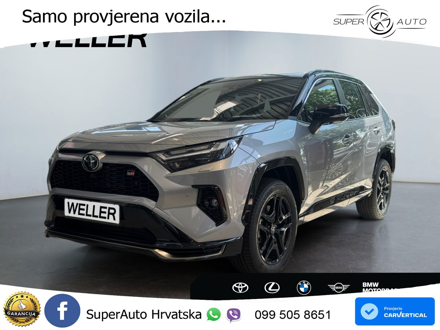 Toyota RAV4 2.5 (306 KS) Hybrid AWD-i eCVT GR Sport LED+GR SJED+ACC