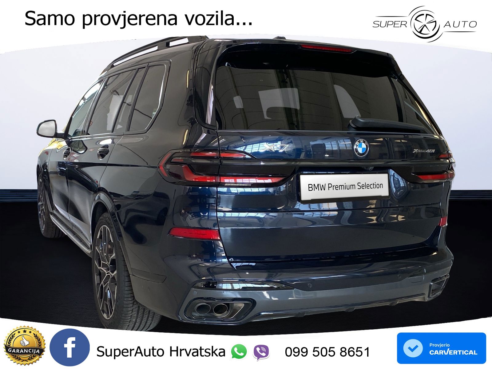 BMW X7 40i (381 KS) xDrive Steptronic M Sport LED+GR SJED+ACC