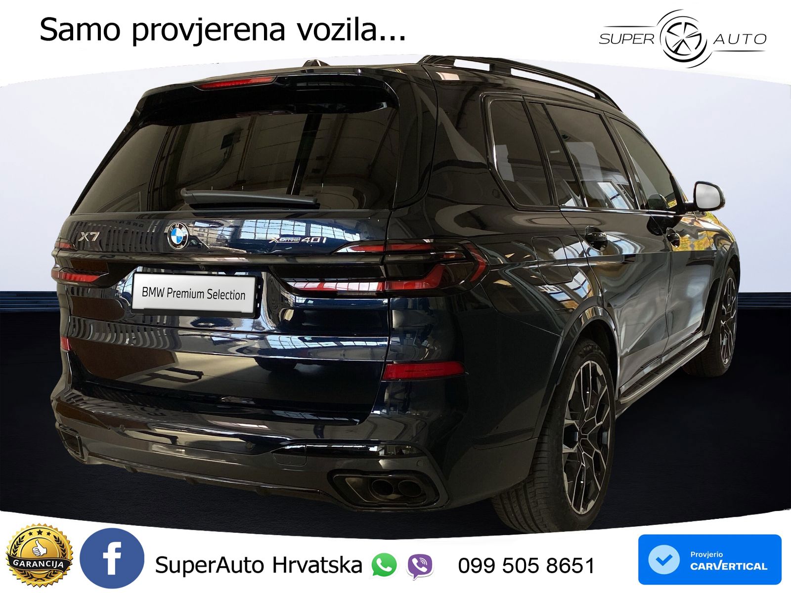BMW X7 40i (381 KS) xDrive Steptronic M Sport LED+GR SJED+ACC