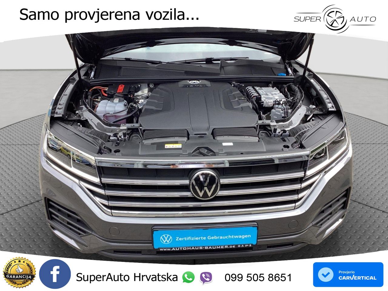 Volkswagen Touareg 3.0 V6 TDI (286 KS) 4MOTION Tiptronic ZRAČNI+ACC+GR SJED+KAM