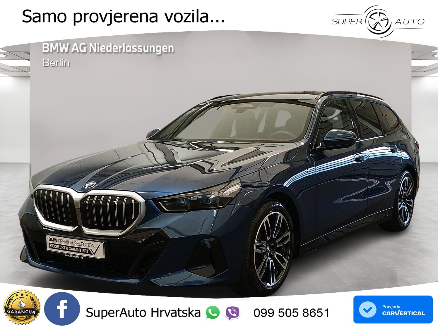 BMW 520d Touring (197 KS) Steptronic M Sport