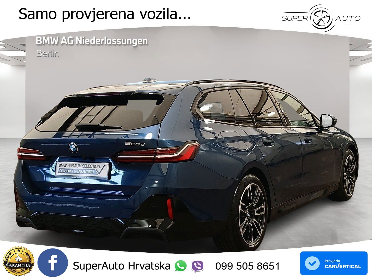 BMW 520d Touring (197 KS) Steptronic M Sport