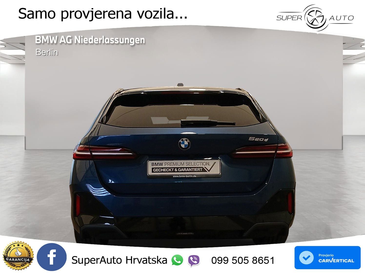 BMW 520d Touring (197 KS) Steptronic M Sport