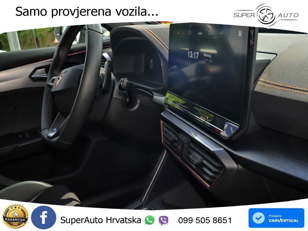 Cupra Formentor 1.4 TSI (204 KS) e-Hybrid DSG MATRIX+GR SJED+KAM