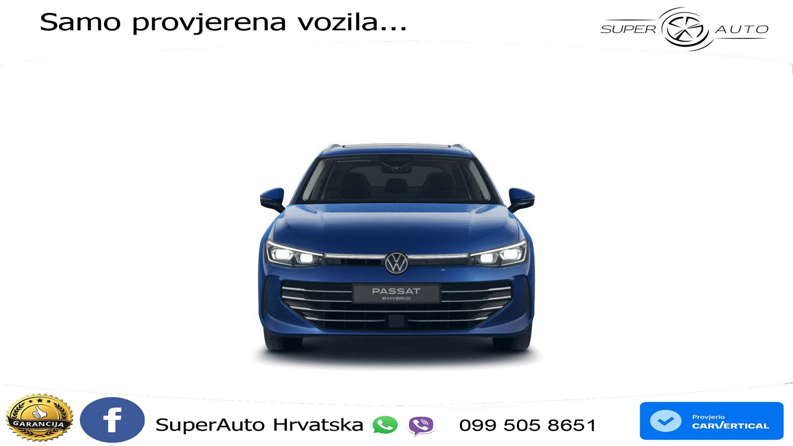 Volkswagen Passat Variant 1.5 TSI (272 KS) eHybrid DSG Elegance LED+GR SJED+ACC