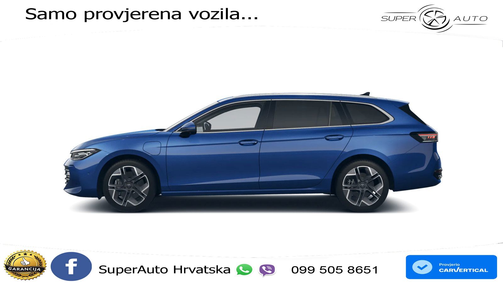 Volkswagen Passat Variant 1.5 TSI (272 KS) eHybrid DSG Elegance LED+GR SJED+ACC
