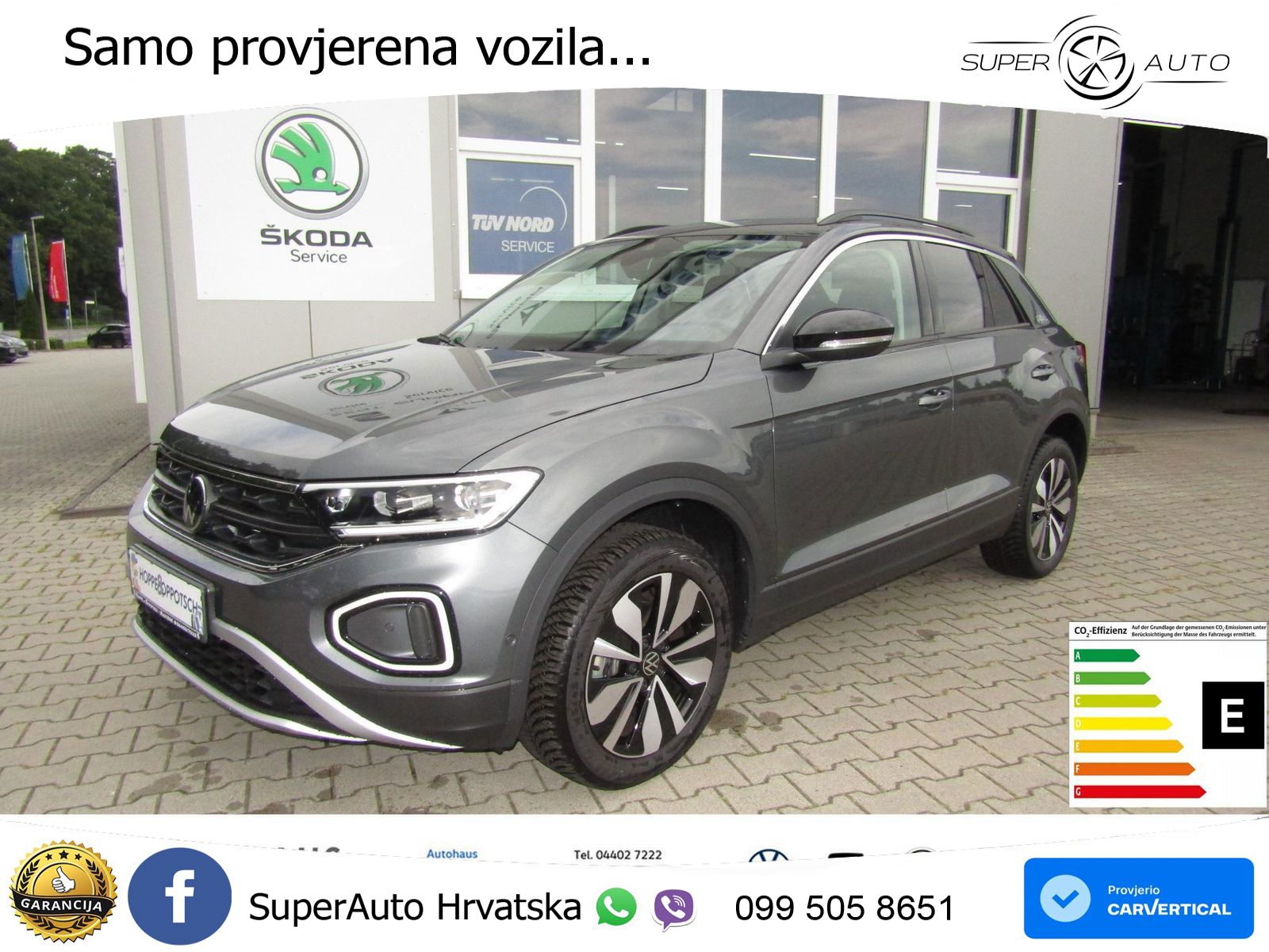 Volkswagen T-Roc 1.5 TSI (150 KS) DSG LED+GR SJED+ACC