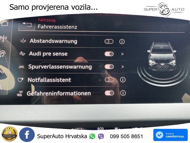 Audi A3 Sportback 30 TFSI (116 KS) Mild Hybrid S tronic advanced LED+GR SJED+ACC