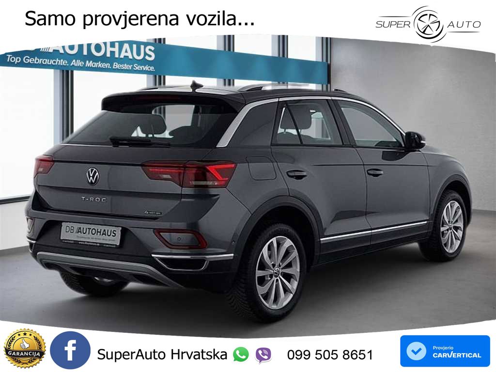 Volkswagen T-Roc 2.0 TDI (150 KS) 4M DSG LED+GR SJED+ACC