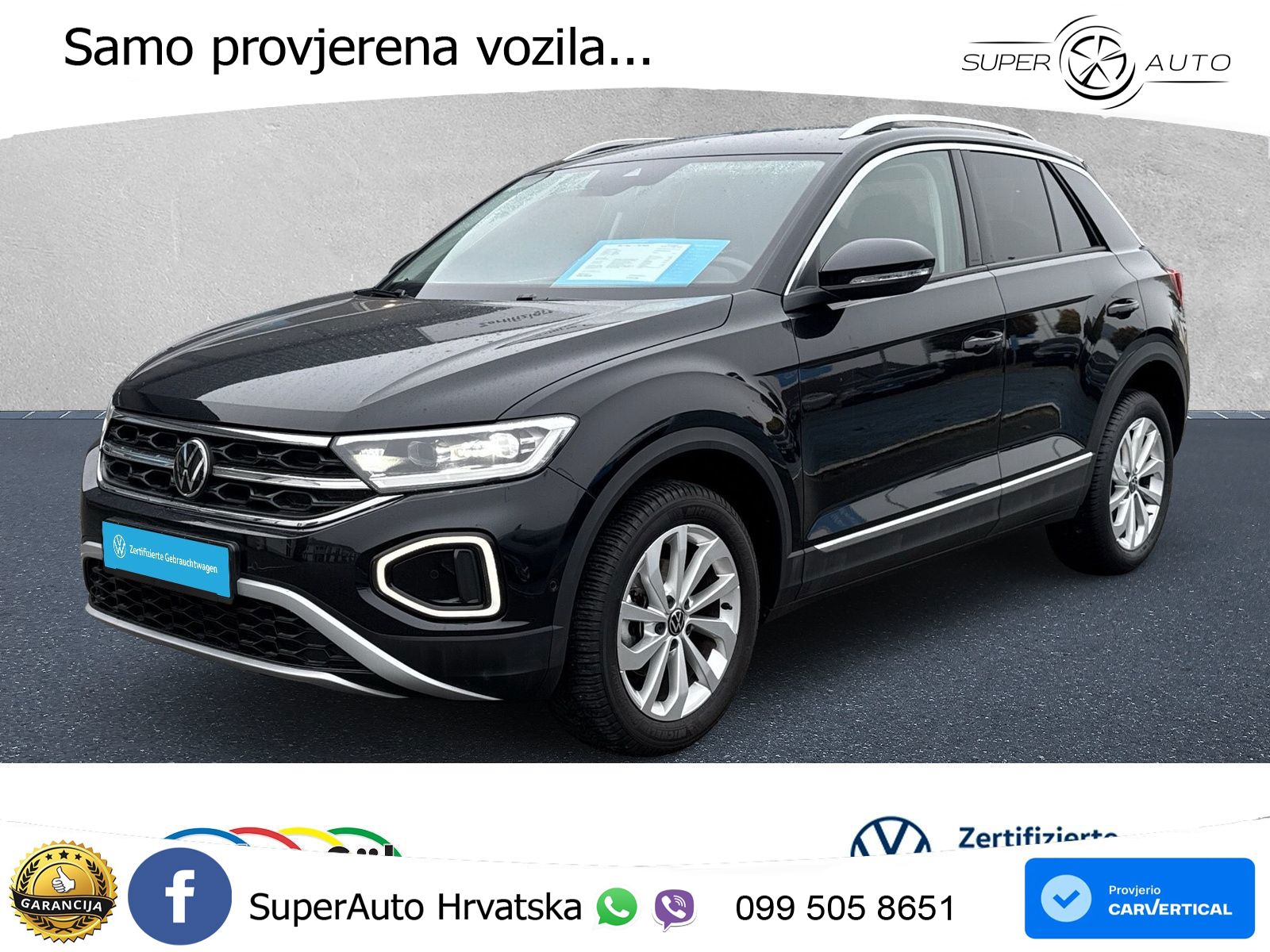Volkswagen T-Roc 1.5 TSI (150 KS) DSG LED+GR SJED+ACC