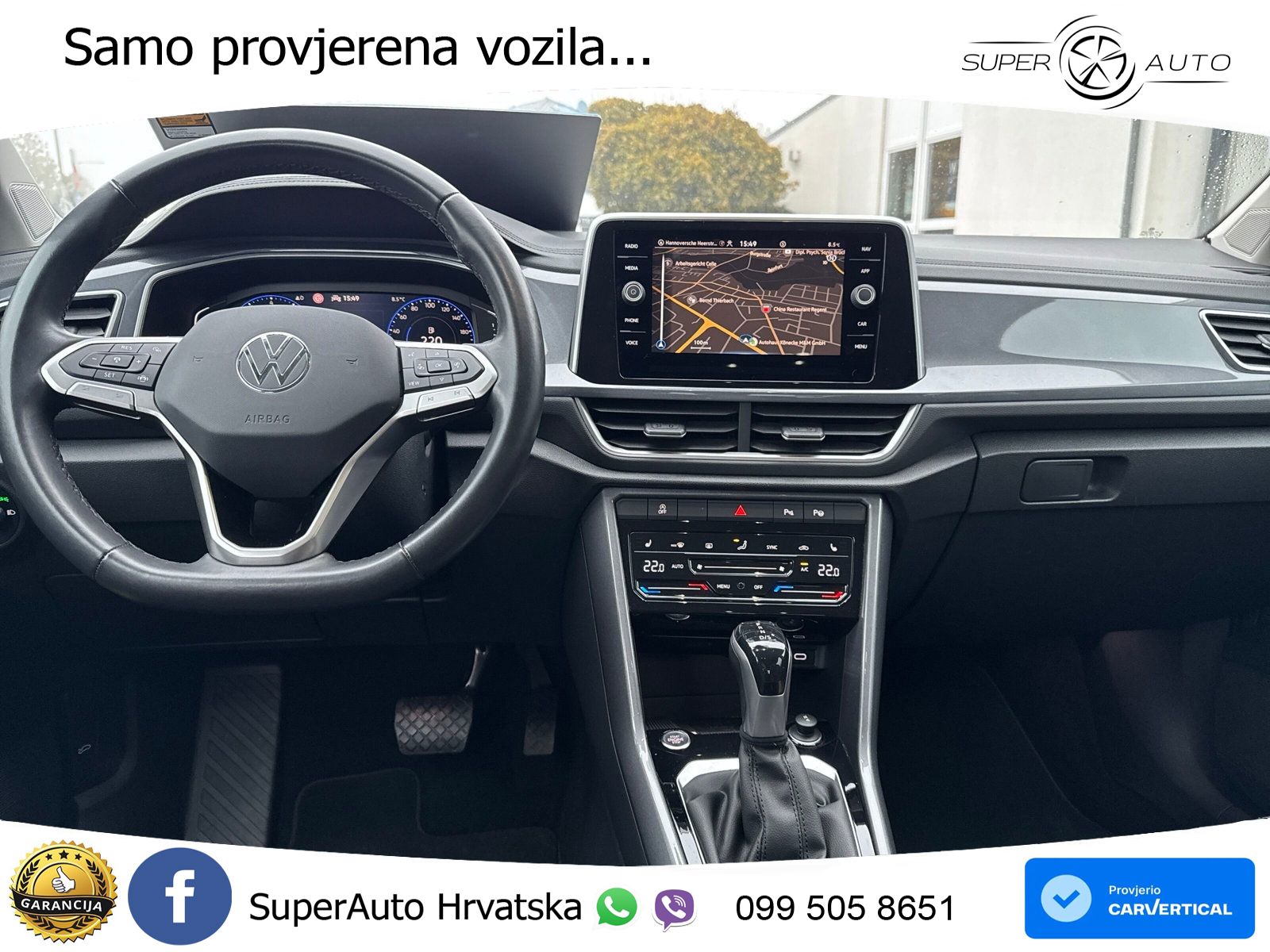 Volkswagen T-Roc 1.5 TSI (150 KS) DSG LED+GR SJED+ACC