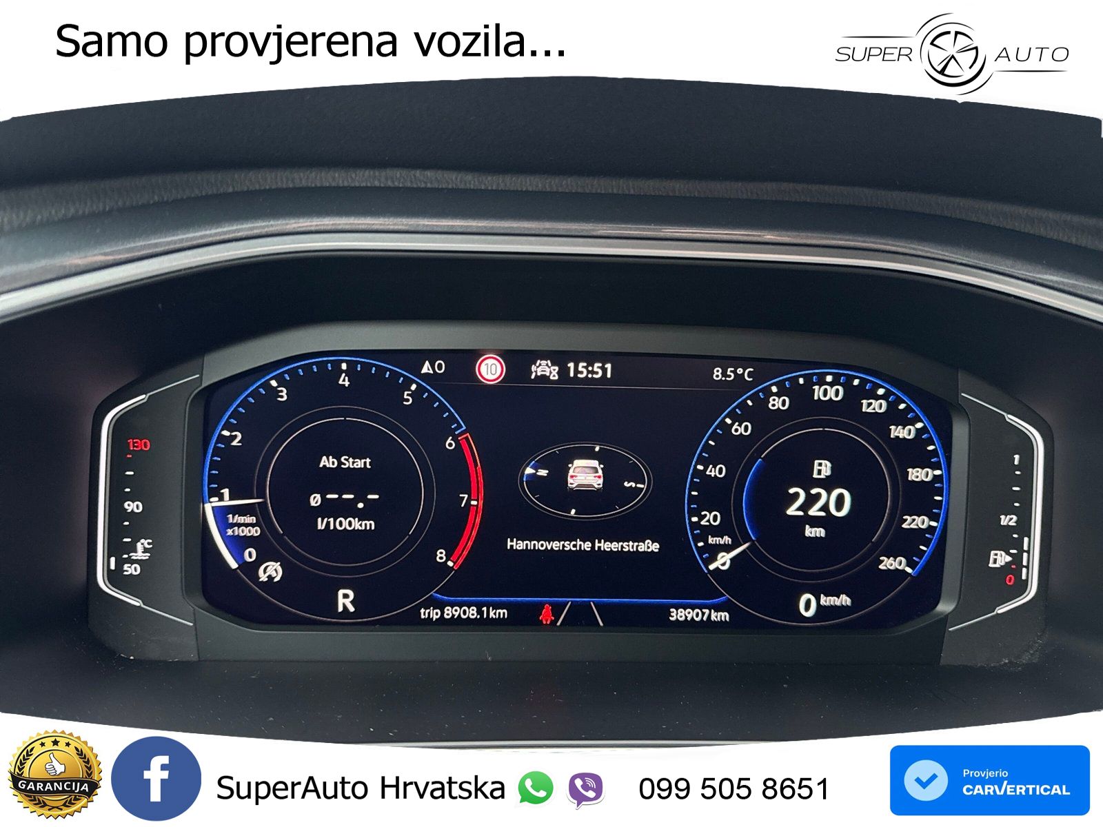 Volkswagen T-Roc 1.5 TSI (150 KS) DSG LED+GR SJED+ACC
