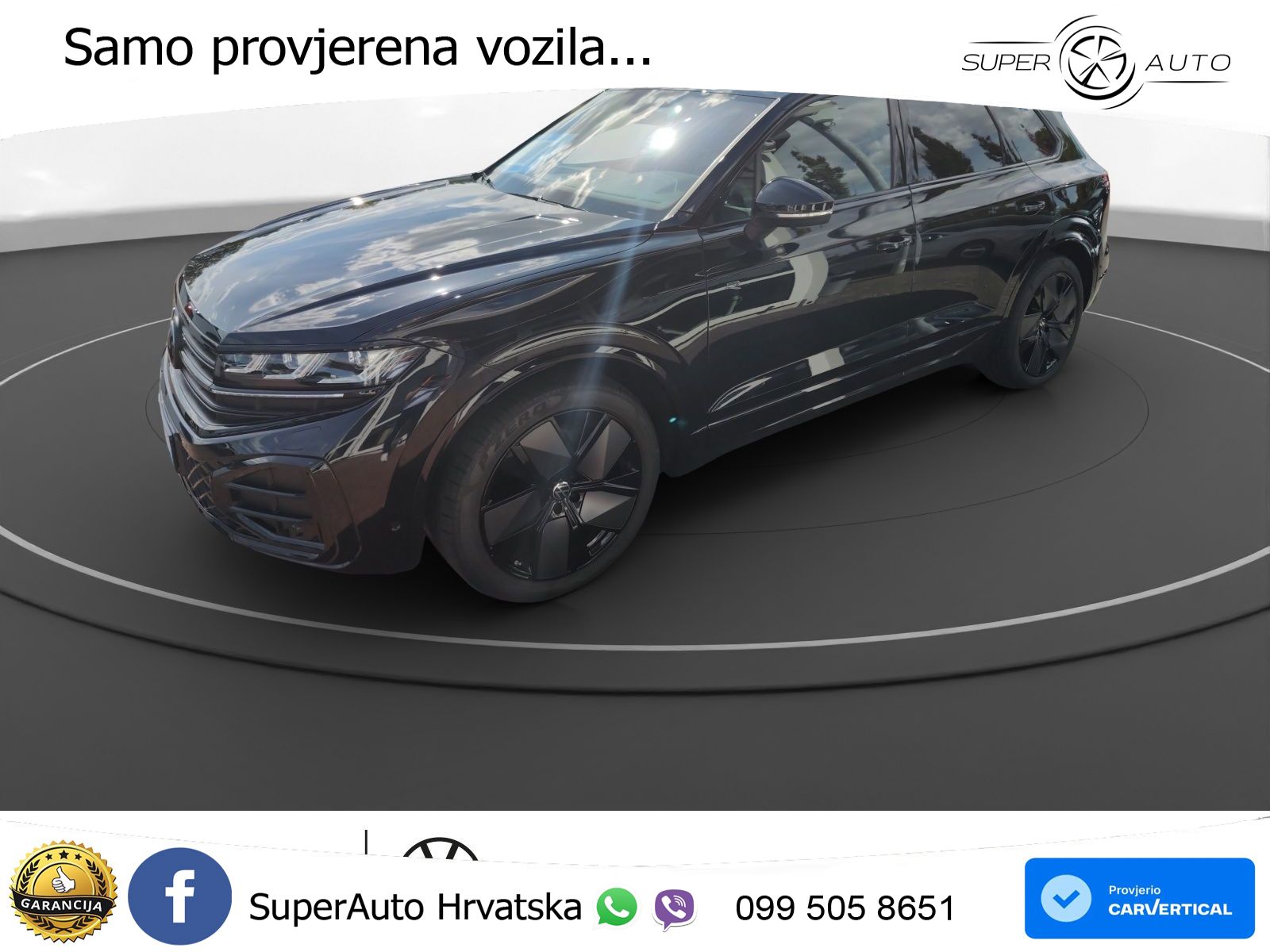Volkswagen Touareg 3.0 V6 TDI (286 KS) 4MOTION Tiptronic ZRAČNI+ACC+GR SJED+KAM+PANO