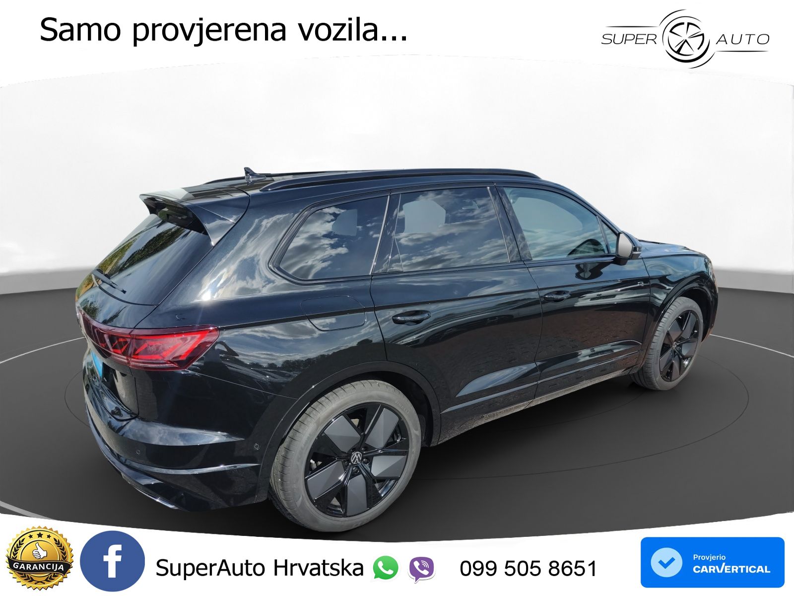 Volkswagen Touareg 3.0 V6 TDI (286 KS) 4MOTION Tiptronic ZRAČNI+ACC+GR SJED+KAM+PANO