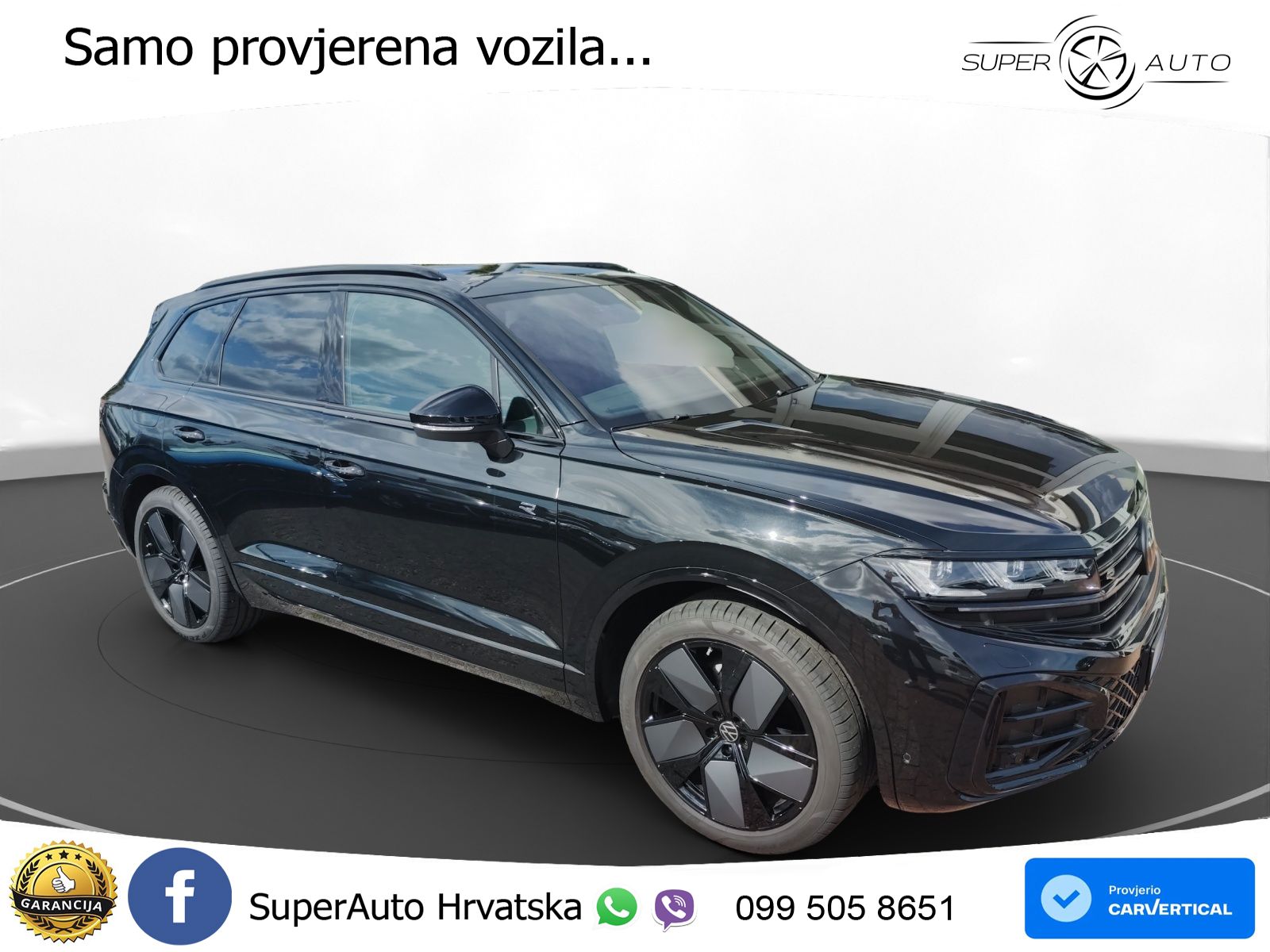 Volkswagen Touareg 3.0 V6 TDI (286 KS) 4MOTION Tiptronic ZRAČNI+ACC+GR SJED+KAM+PANO