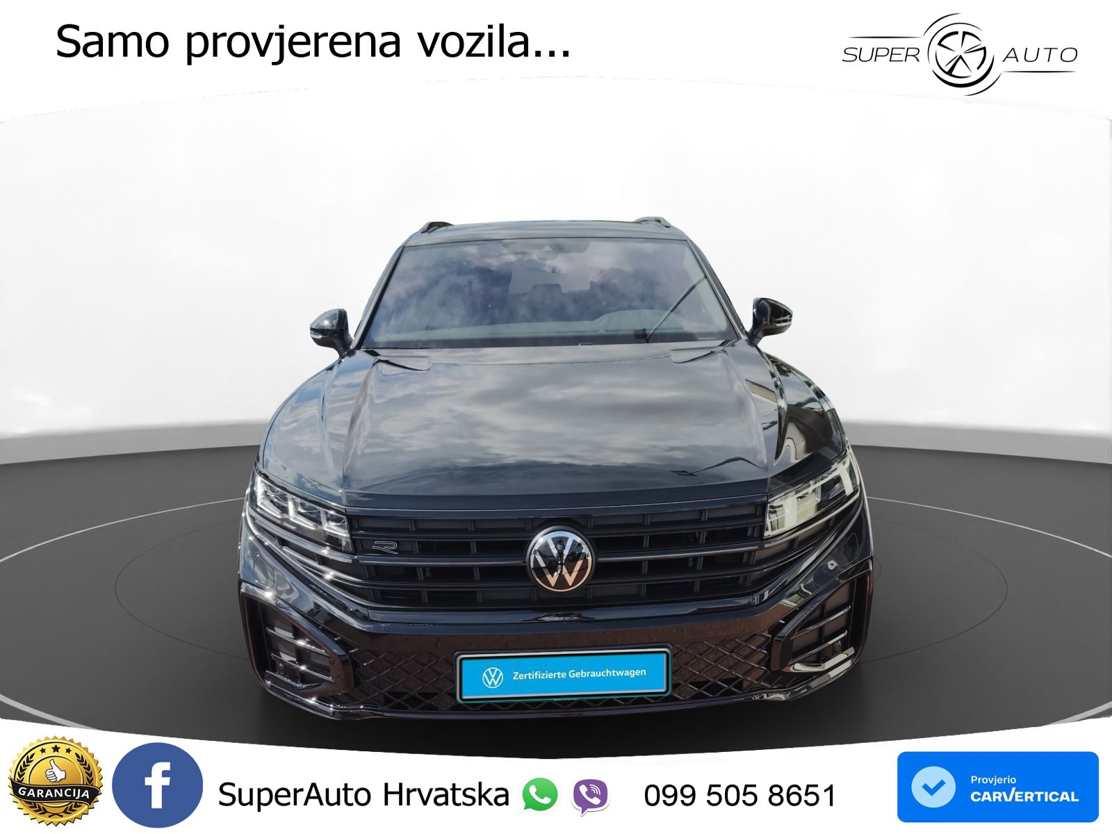 Volkswagen Touareg 3.0 V6 TDI (286 KS) 4MOTION Tiptronic ZRAČNI+ACC+GR SJED+KAM+PANO