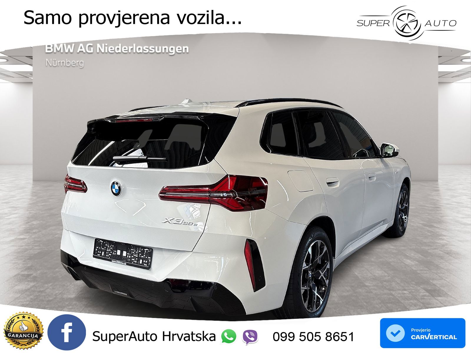BMW X3 30e xDrive Steptronic M Sport LED+GR SJED+ACC
