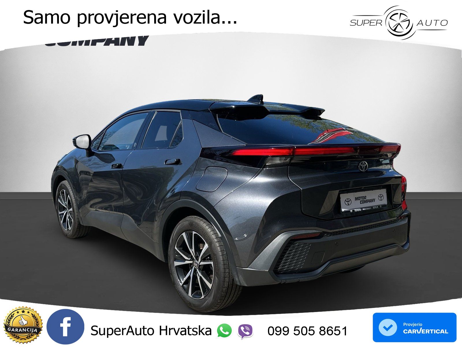 Toyota C-HR 2.0 (223 KS) PHEV e-CVT Team Deutschland