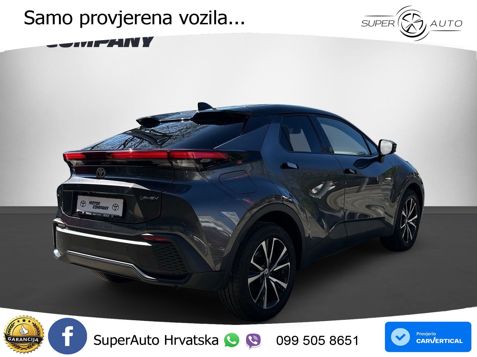 Toyota C-HR 2.0 (223 KS) PHEV e-CVT Team Deutschland