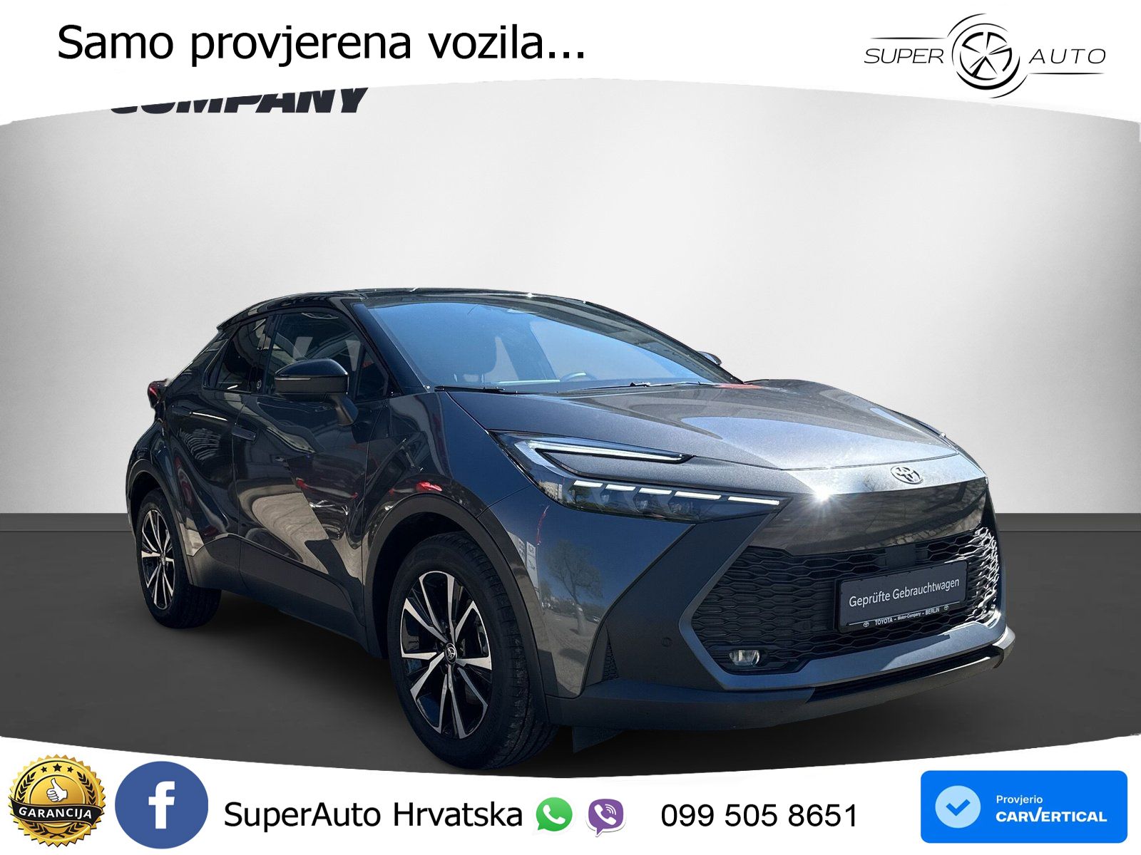 Toyota C-HR 2.0 (223 KS) PHEV e-CVT Team Deutschland