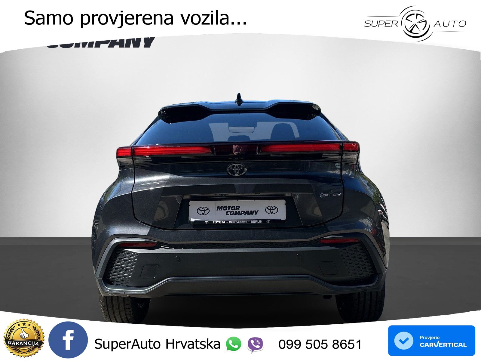 Toyota C-HR 2.0 (223 KS) PHEV e-CVT Team Deutschland