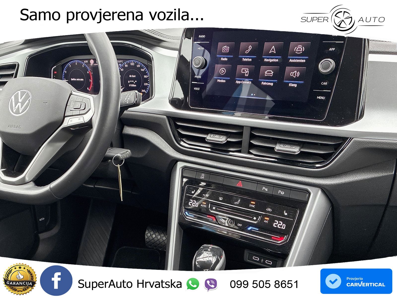 Volkswagen T-Roc 1.5 TSI (150 KS) DSG LED+GR SJED+ACC