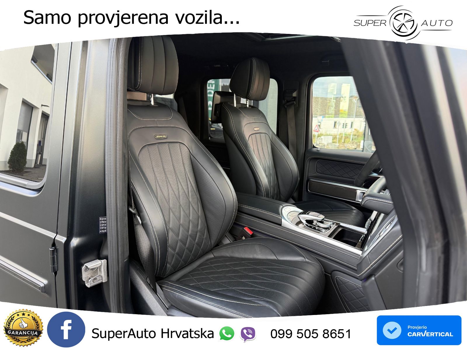 Mercedes AMG G 63 Long V8 (585 KS) 4MATIC 9G-TRONIC AMG SPEEDSHIFT PLUS Superior ACC+GR SJED+360+PANO