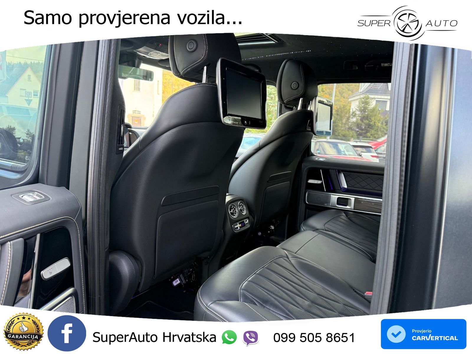 Mercedes AMG G 63 Long V8 (585 KS) 4MATIC 9G-TRONIC AMG SPEEDSHIFT PLUS Superior ACC+GR SJED+360+PANO