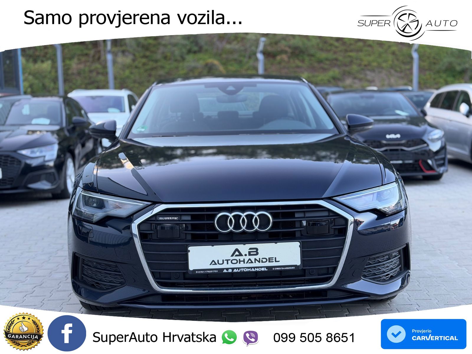 Audi A6 50 TFSIe (299 KS) quattro ultra S tronic LED+GR SJED+ACC