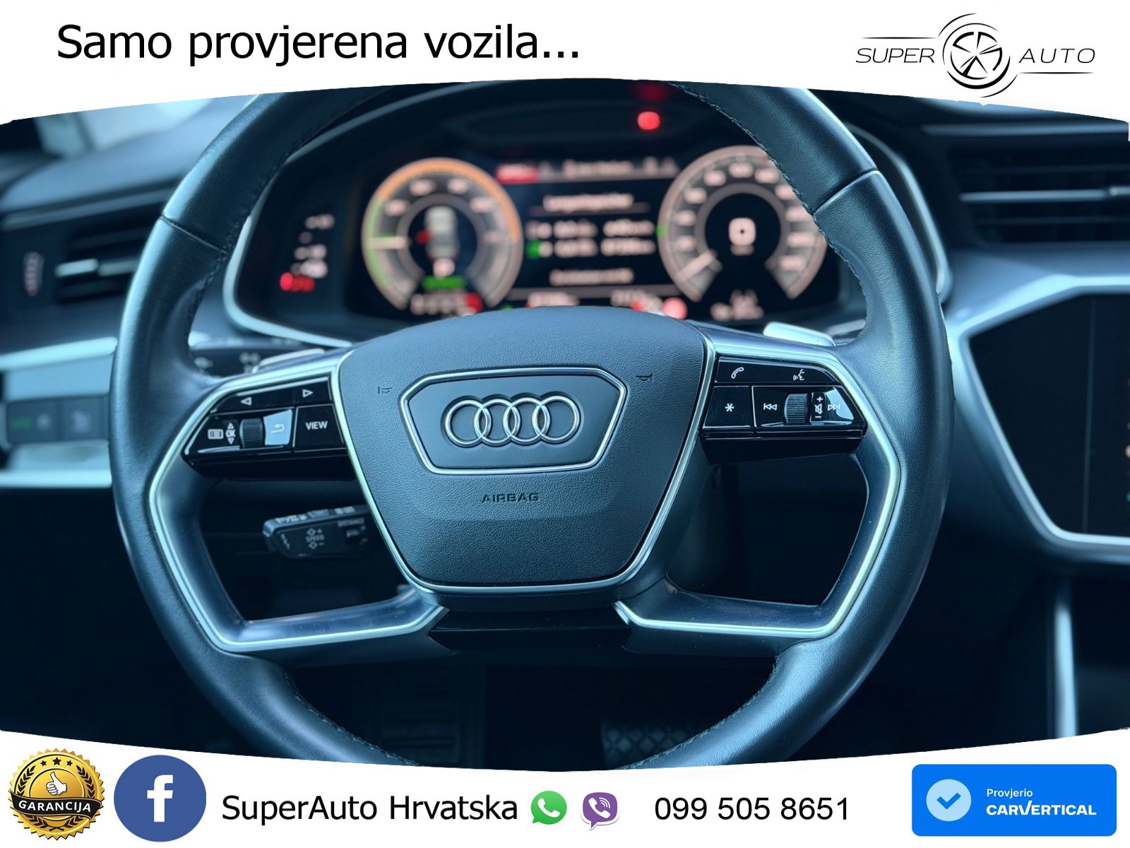 Audi A6 50 TFSIe (299 KS) quattro ultra S tronic LED+GR SJED+ACC