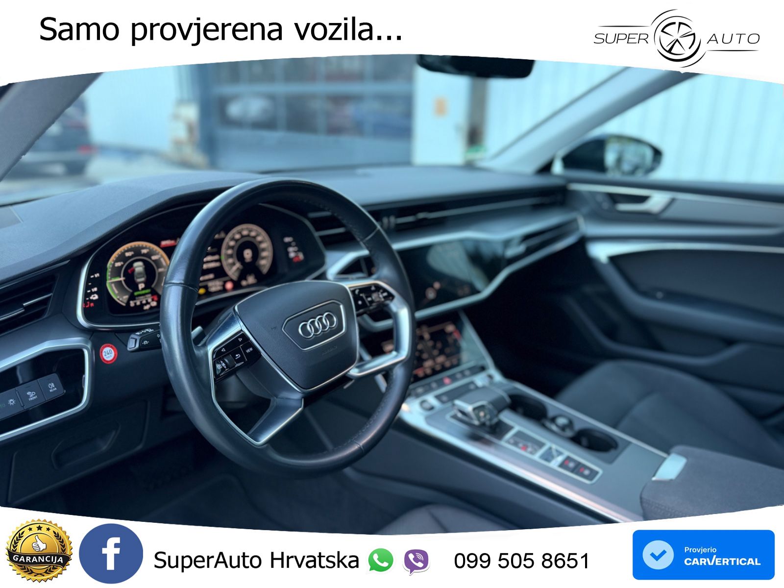 Audi A6 50 TFSIe (299 KS) quattro ultra S tronic LED+GR SJED+ACC