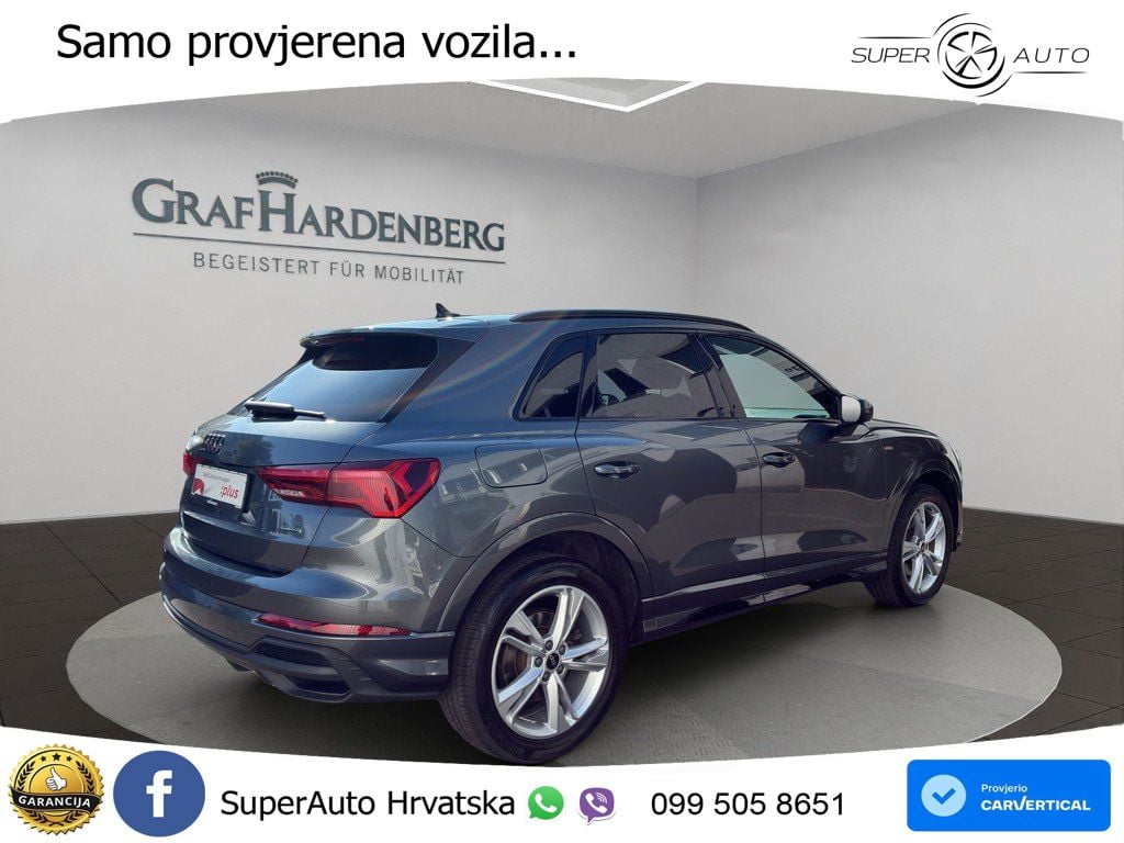 Audi Q3 40 TFSI (190 KS) quattro S tronic S line LED+GR SJED+ACC