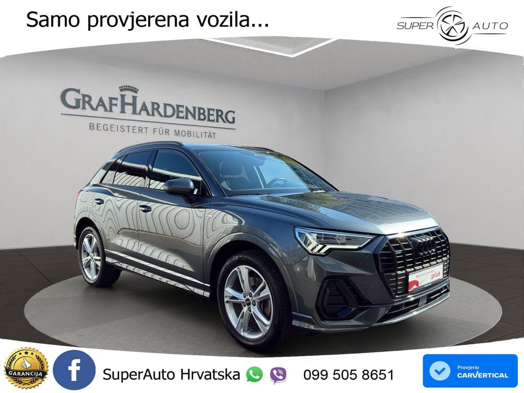 Audi Q3 40 TFSI (190 KS) quattro S tronic S line LED+GR SJED+ACC