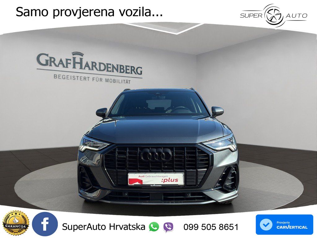 Audi Q3 40 TFSI (190 KS) quattro S tronic S line LED+GR SJED+ACC