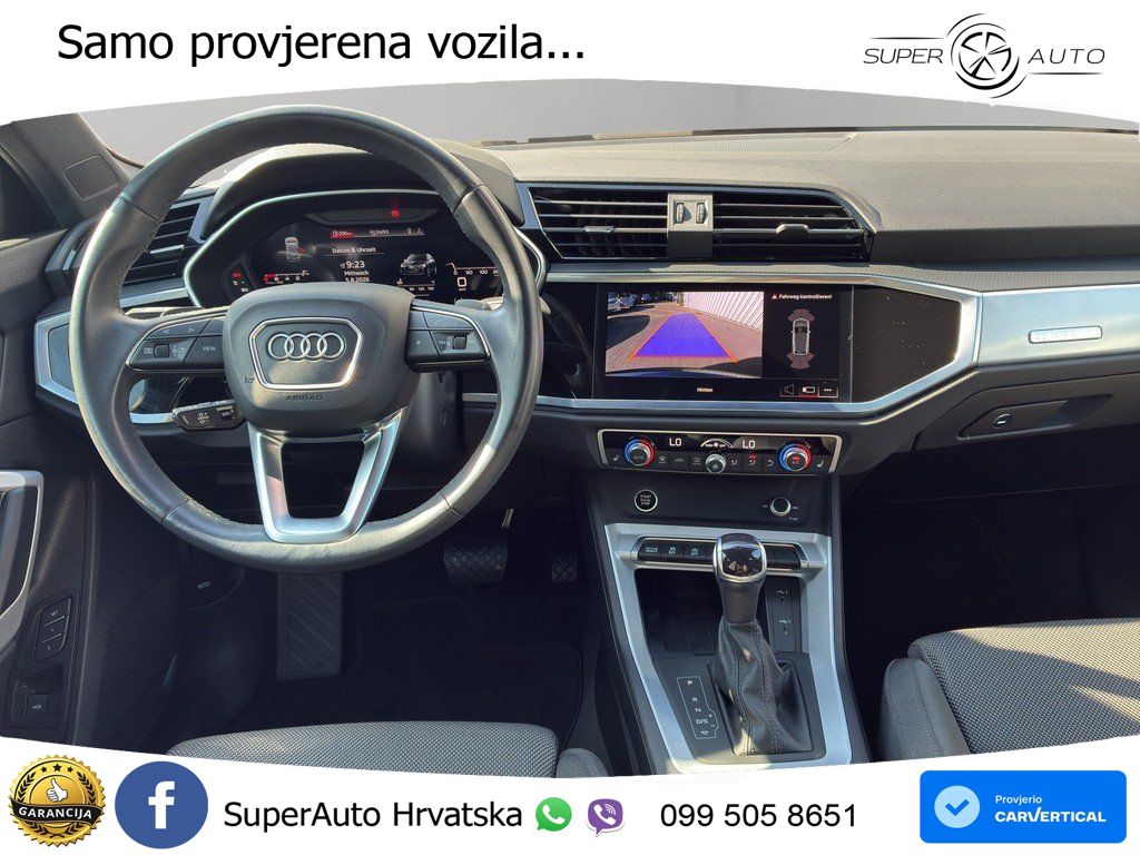 Audi Q3 40 TFSI (190 KS) quattro S tronic S line LED+GR SJED+ACC