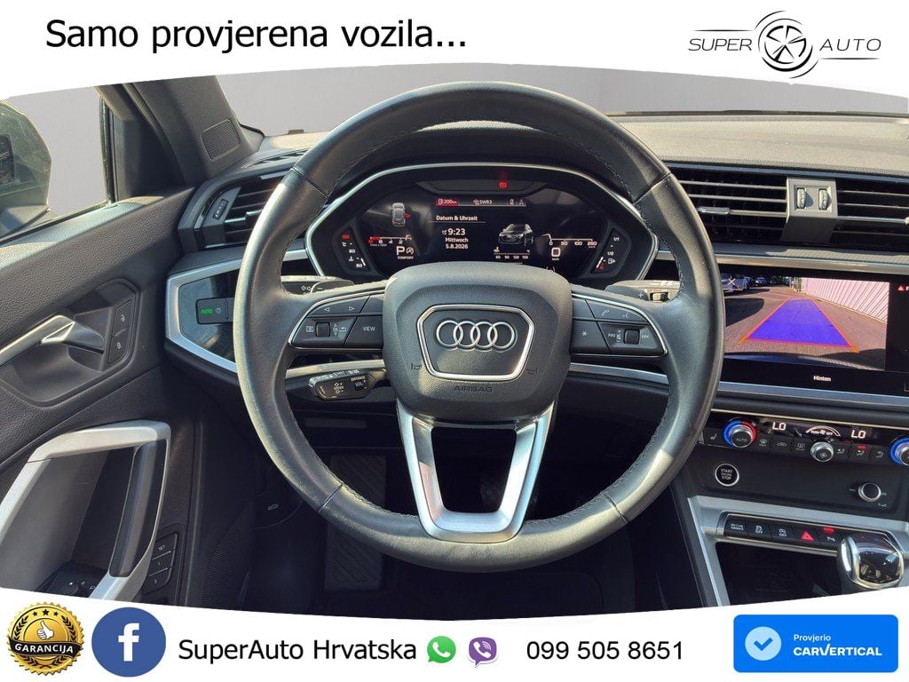 Audi Q3 40 TFSI (190 KS) quattro S tronic S line LED+GR SJED+ACC