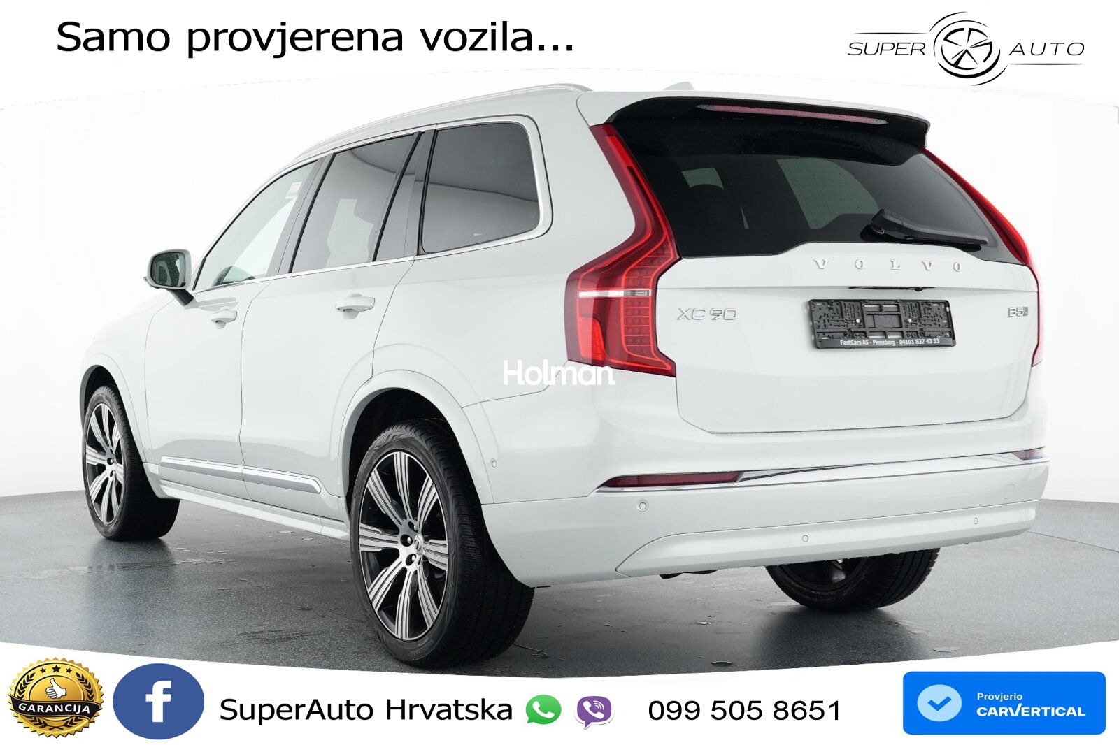 Volvo XC90 2.0 B5 Diesel AWD Automatic ACC+GR SJED+360+PANO